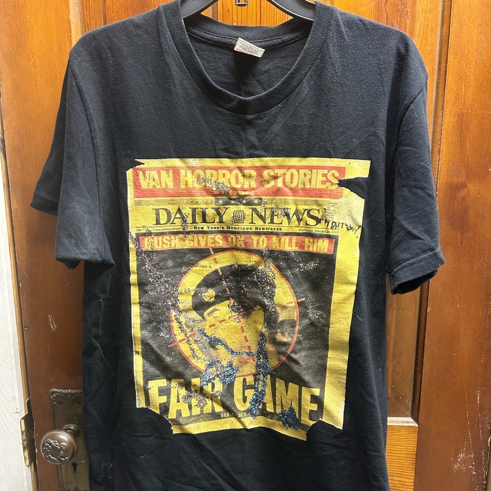 Supreme Dash Snow Newspaper Tee